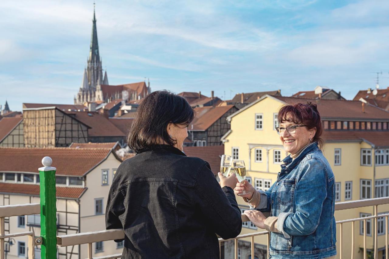 Muehlhaeuser Hof Und Stadtmauer Hotel มึลเฮาเซน ภายนอก รูปภาพ